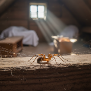Kątnik domowy mały – czy ten pająk jest groźny?