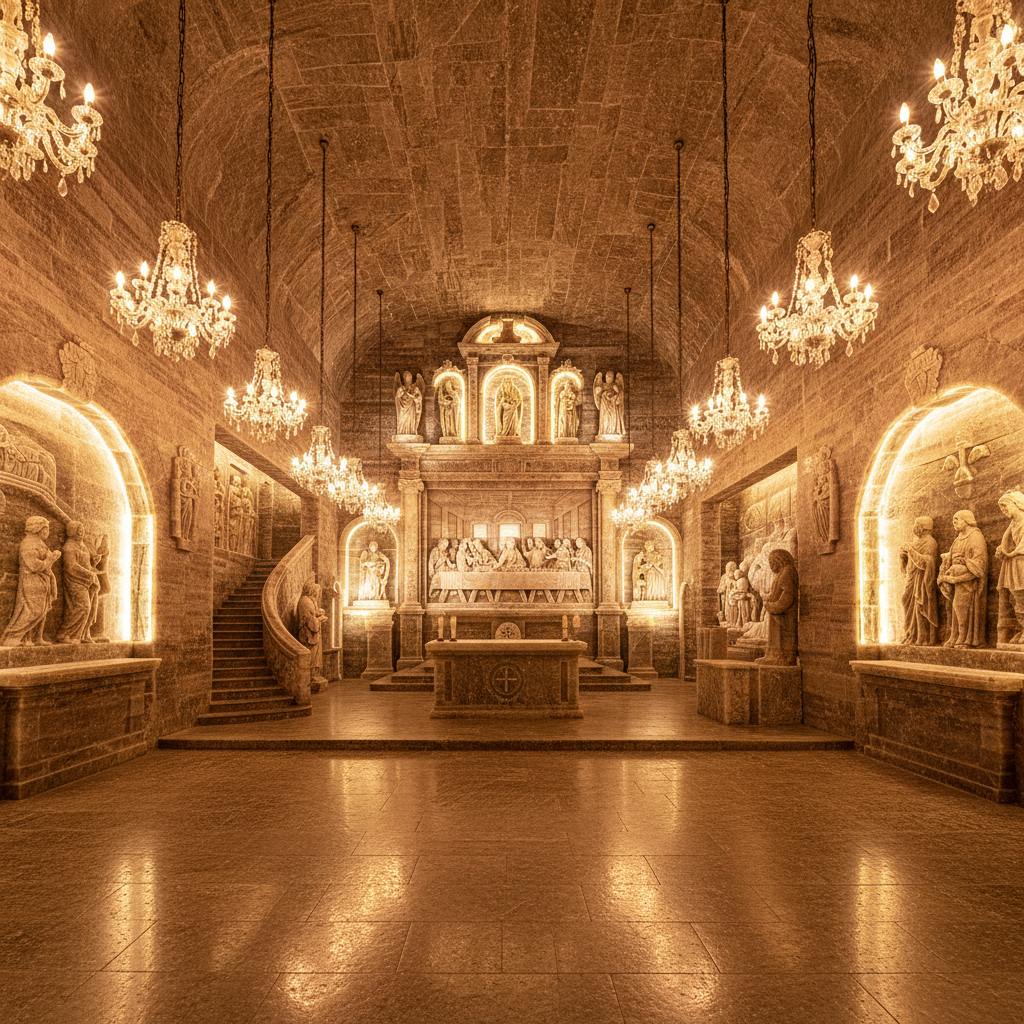 Sól, światło i duchowość: Kaplica św. Kingi w Wieliczce